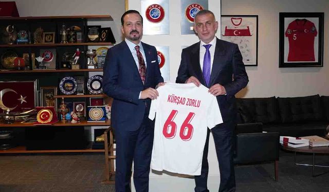 TFF’de dikkat çeken görüşme