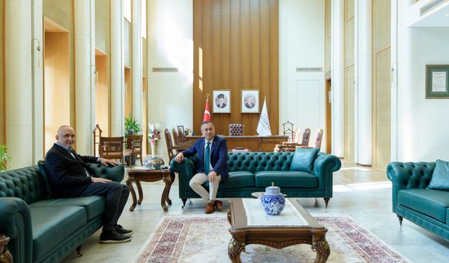 Vali Çeber Milletvekili Meriç’i Ağırladı