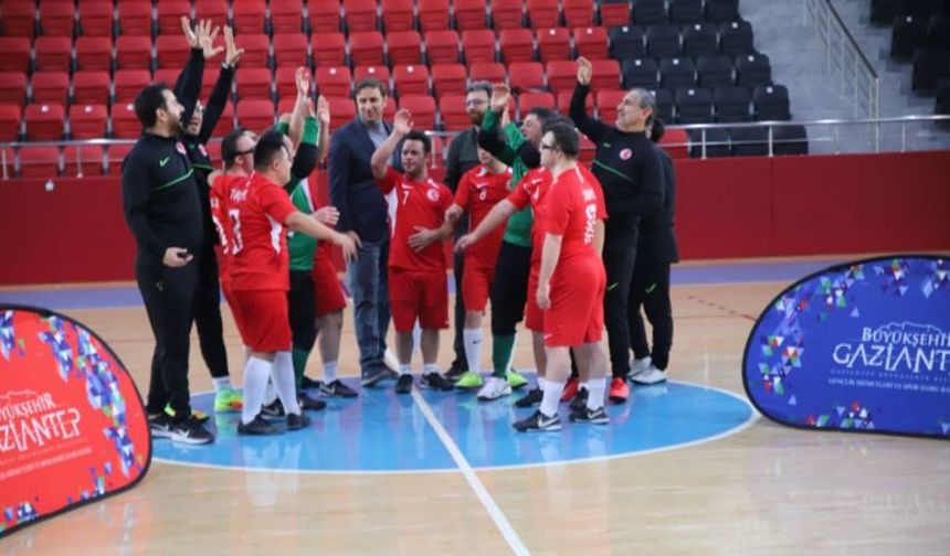 Özel sporcular, Avrupa şampiyonasına Gaziantep’te hazırlanıyor