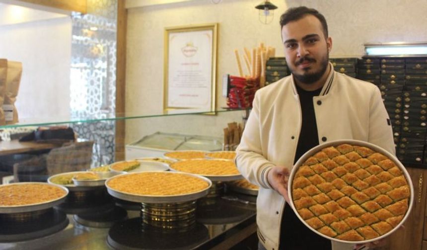 Baklavacıların Ramazan yoğunluğu başladı