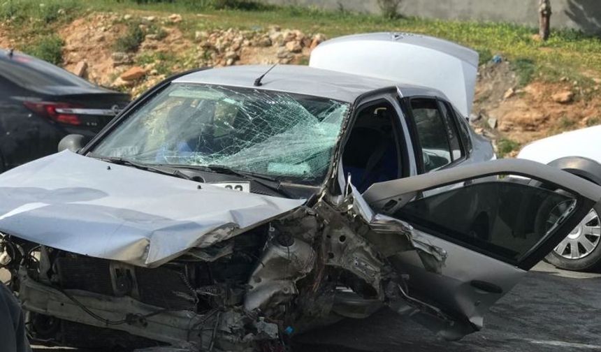 Gaziantep'te trafik kazası: 10 yaralı