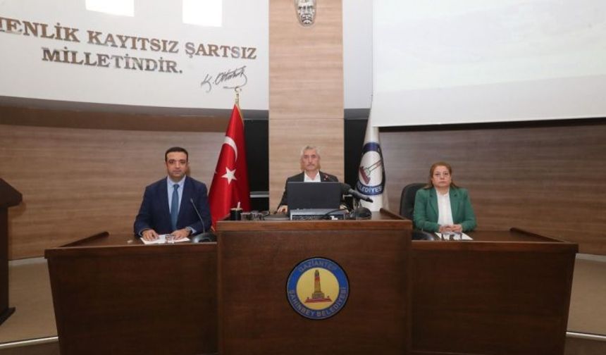 Şahinbey'de Mayıs ayı meclis toplantısı yapıldı