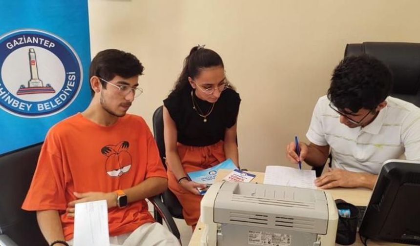 Öğrenciler üniversite tercihlerini Şahinbey'le yapıyor