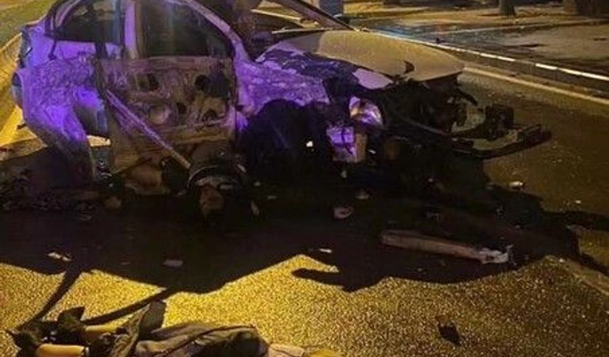 Gaziantep'te feci kaza! 1 kişi öldü, 3 kişi yaralandı