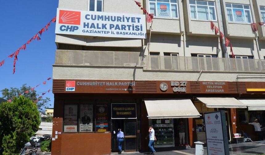 CHP Gaziantep'te Düğmeye Basıldı