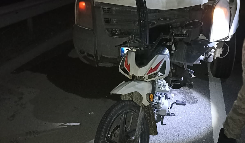 Gaziantep’te Akıl Almaz Kaza! Kamyonetle Çarpışan Motosikletin Sürücüsü Öldü