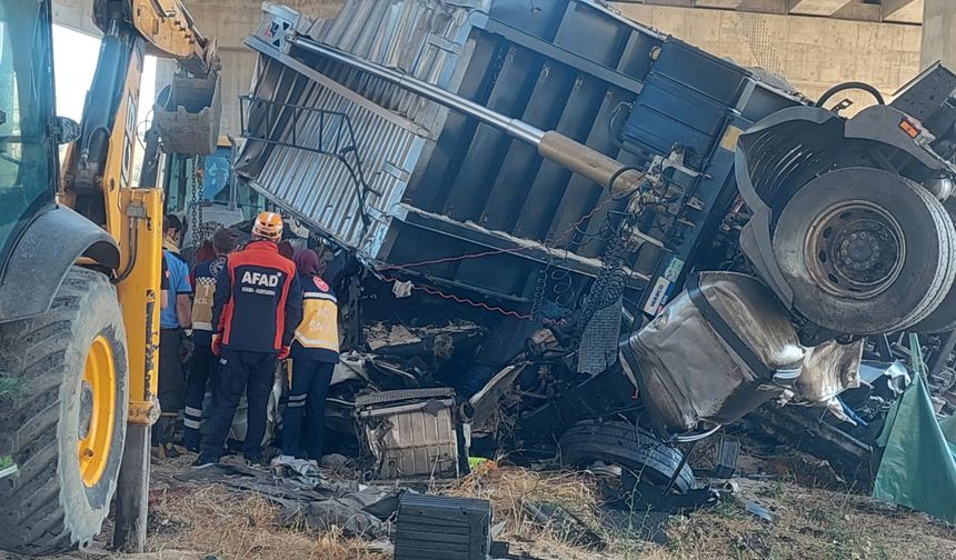 Gaziantep'te yaşanan feci kazanın görüntüleri çıktı