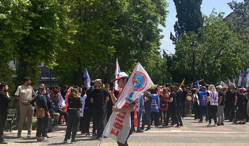 Gaziantep'te Öğretmenler Yürüyüşte