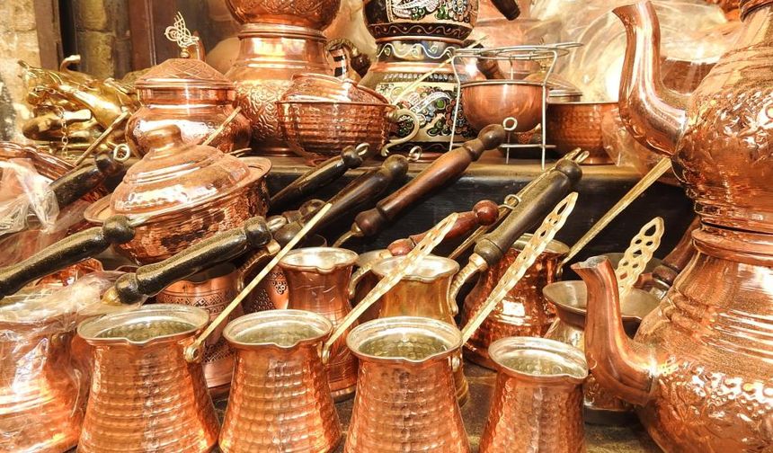 Gaziantep’in Bakır Kapları Sağlığın Anahtarı Oldu