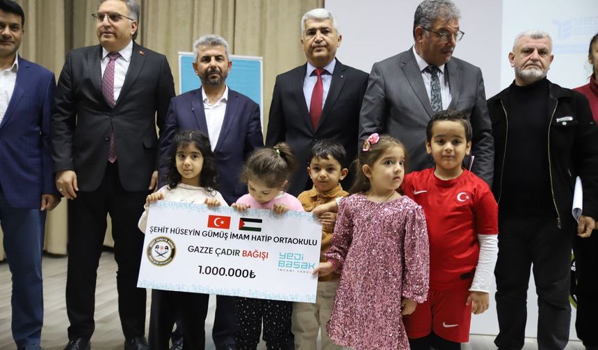 Gaziantepli Öğrencilerden Gazze’ye Anlamlı Destek