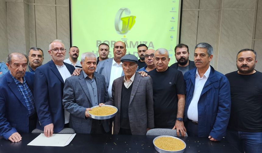 2025 Yılının İlk Buğdayı GTB’de İşlem Gördü