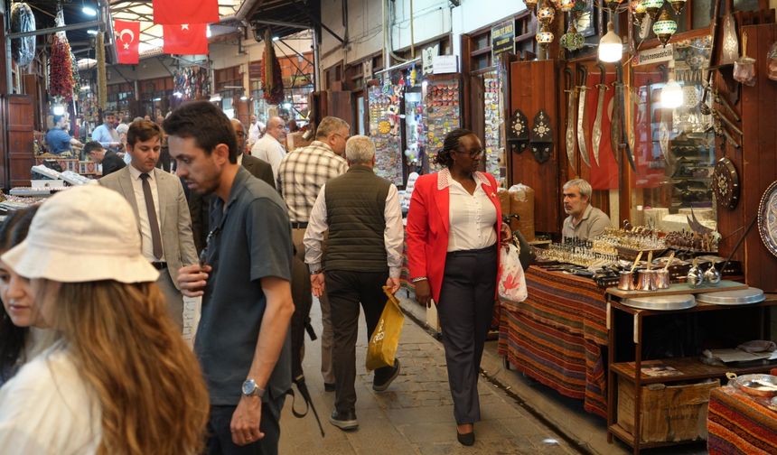 Dominik ve Kenya Büyükelçileri Gaziantep'e Hayran Kaldı