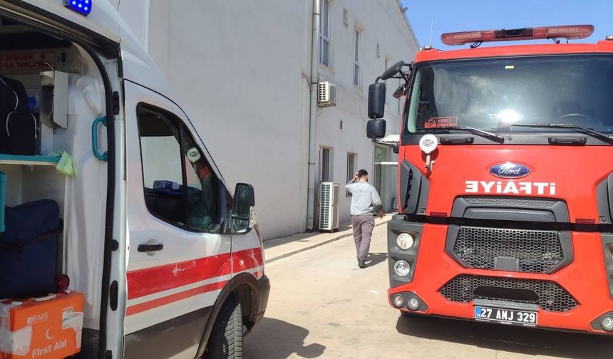 Gaziantep’te Fabrikada Korkutan Yangın!