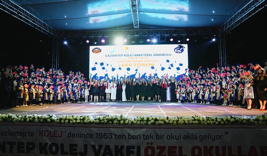 GKV Anaokulu’nda Mezuniyet Sevinci