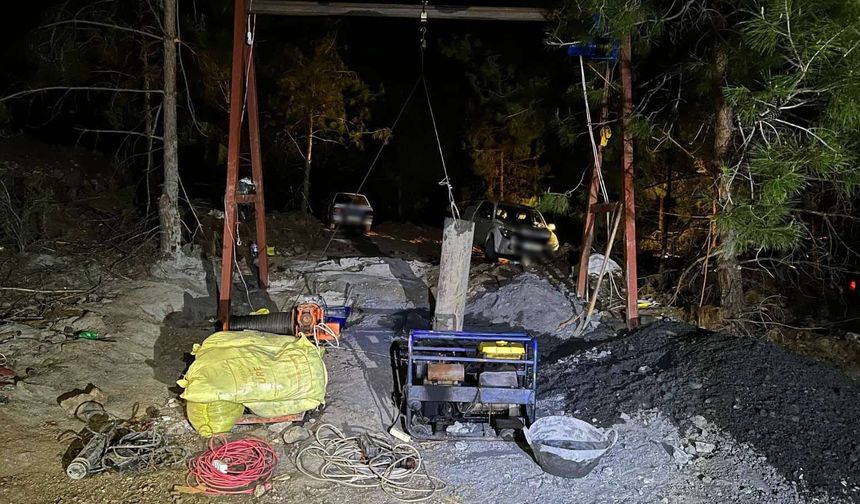 Gaziantep’te Maden Ocağına Baskın! Suçüstü Yakalandılar