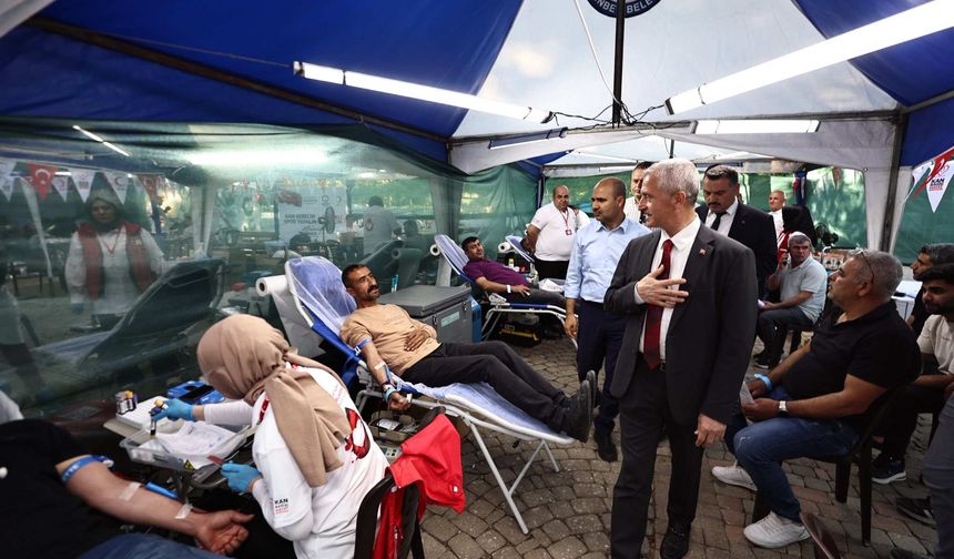 Gaziantep’te Kan Bağışında Rekor Kırıldı!