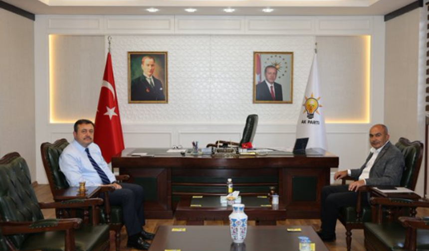 MHP’li Bozgeyik'ten AKP’li Fedaioğlu’na Ziyaret!