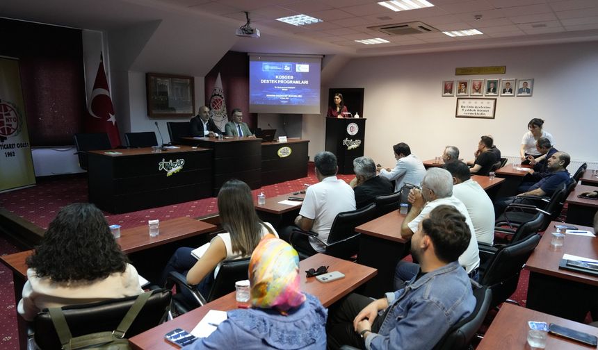 NTO'da KOSGEB Destekleri Tanıtıldı