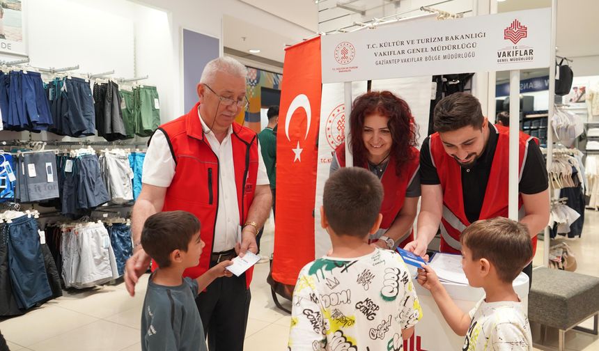 Vakıflar Genel Müdürlüğü’nden Çocuklara Bayramlık Hediye Kartı