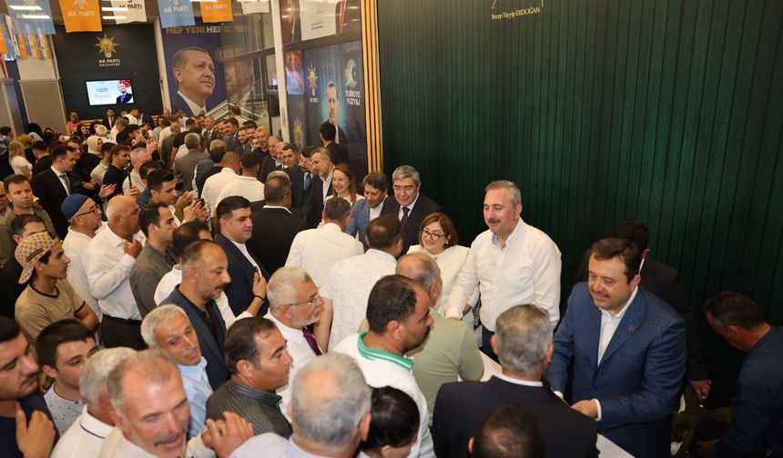 AK Parti Gaziantep'te Bayram Buluşması