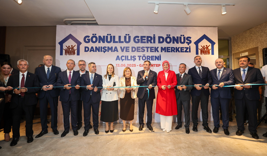 Gaziantep’te Gönüllü Dönüşe Örnek Merkez!