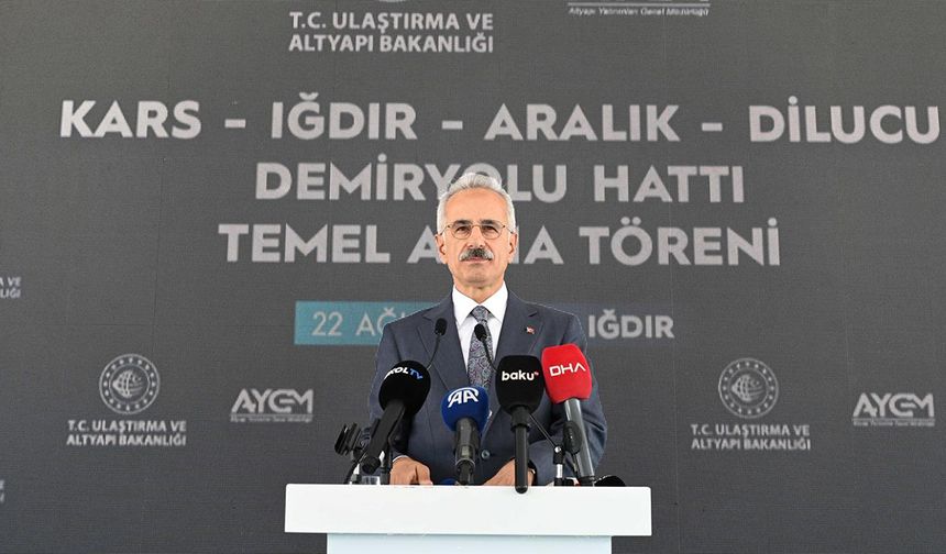 Gaziantep Hızlı Tren Hattı Projesi Devam ediyor