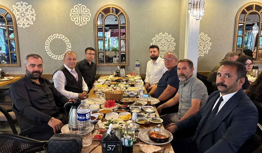 İrfan Uzun Gaziantep’te Teşkilatla Buluştu
