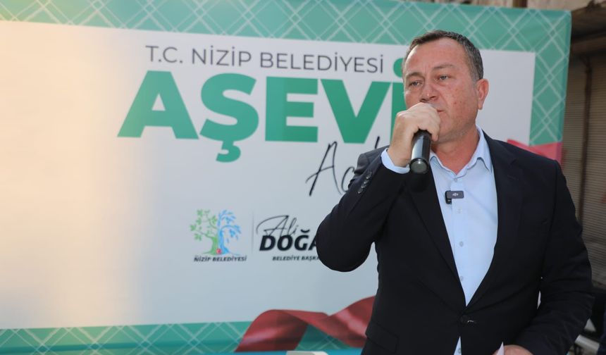 Nizip’te Aşevi Hizmete Açıldı