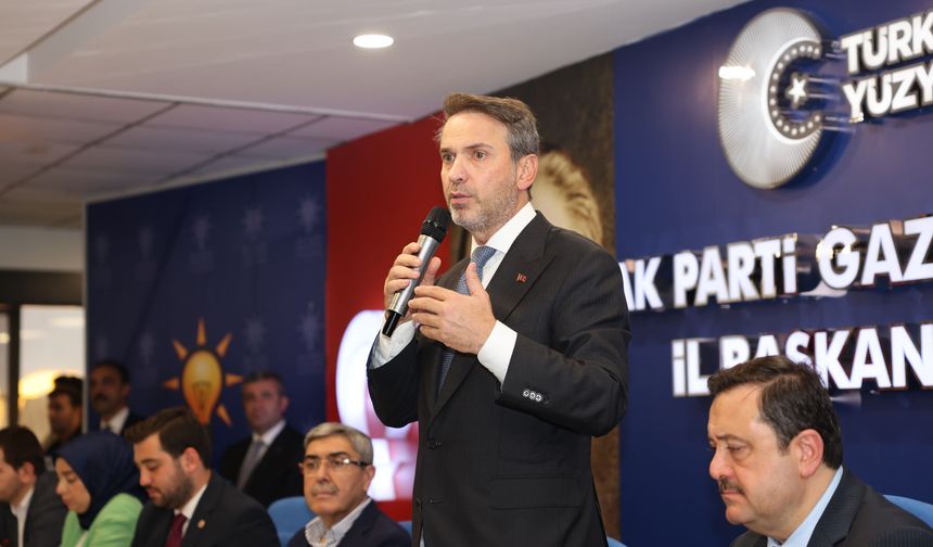Bakan Bayraktar’dan Gaziantep’te Şaşırtan Açıklama…