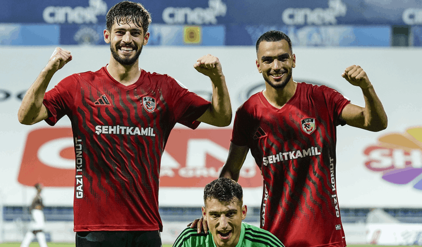 Gaziantep FK’da Galibiyet Pozu Verildi