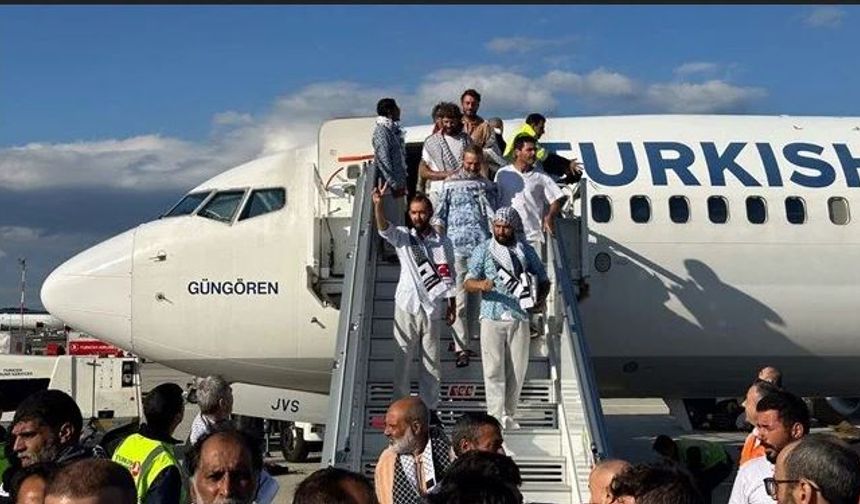 Sumud Filosu Aktivistleri Yurtlarına Döndü!