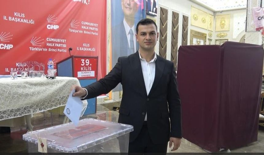 CHP Yeni Kilis İl Başkanını Seçti