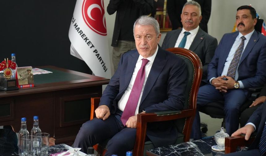 Hulusi Akar'dan Gaziantep'ten Net Mesaj