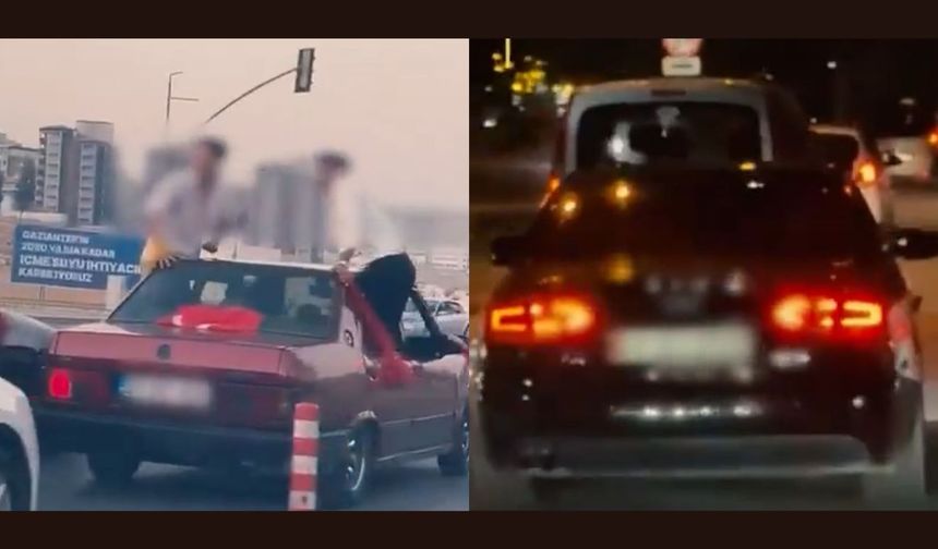 Gaziantep’te Trafik Magandalarına Ağır Ceza!