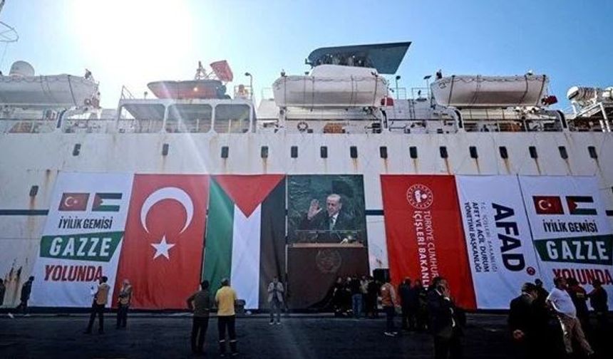 Mersin’den Gazze’ye Bir Umut Daha Yola Çıktı