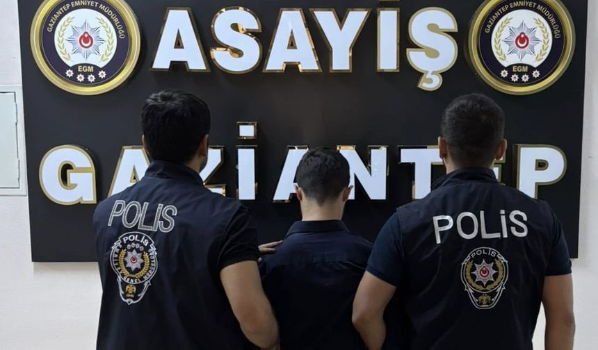 Gaziantep'te Aranan Hükümlü Kıskıvrak Yakalandı
