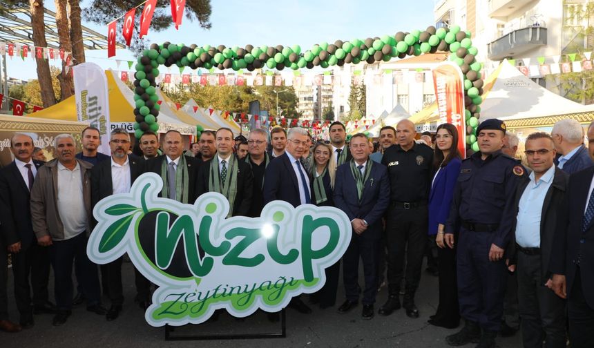 Nizip’te Zeytin Festivali Coşkusu Başladı