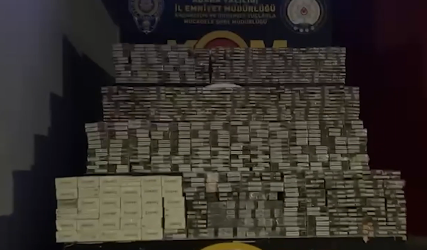 Gaziantep Yolu'nda Kaçak Operasyon