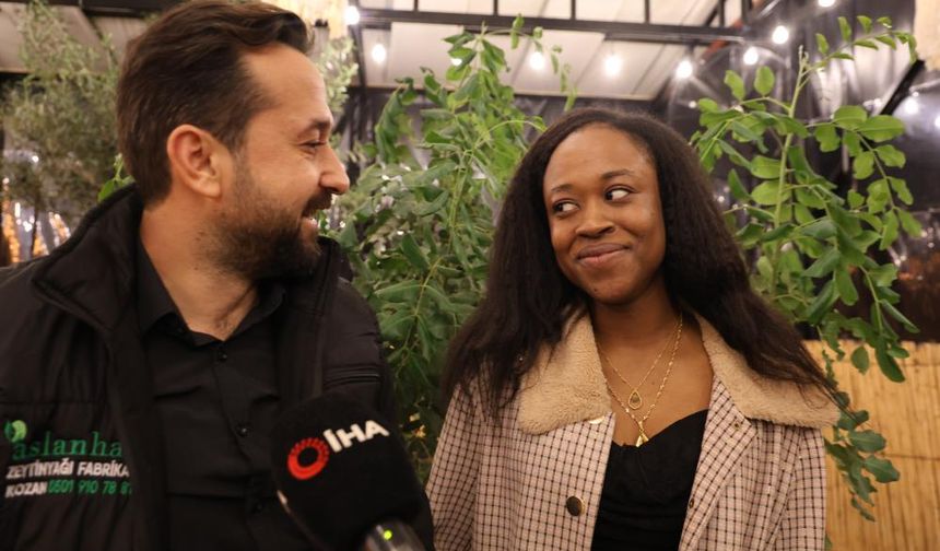 Afrikalı Öğretmen Adanalı Damatla Dünya Evinde