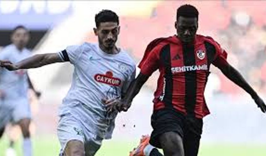 Gaziantep FK, Rize Deplasmanı Hazırlıklarını Tamamladı