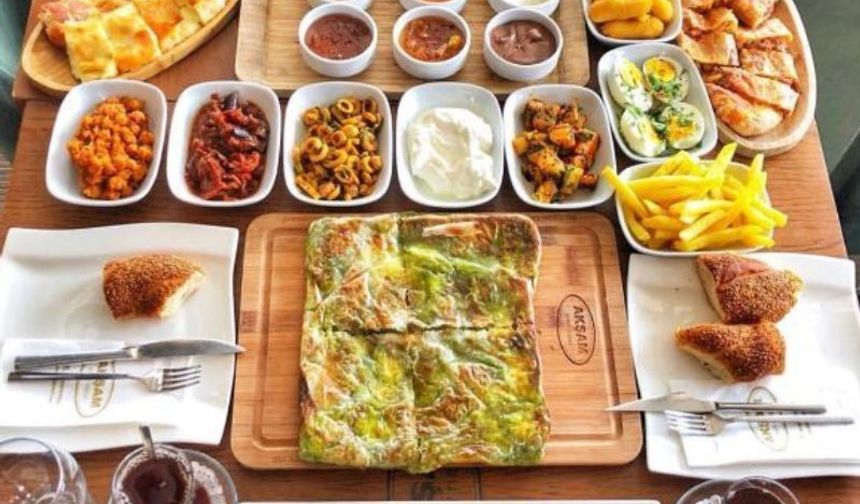 Gaziantep'te kahvaltı böyle yapılıyor
