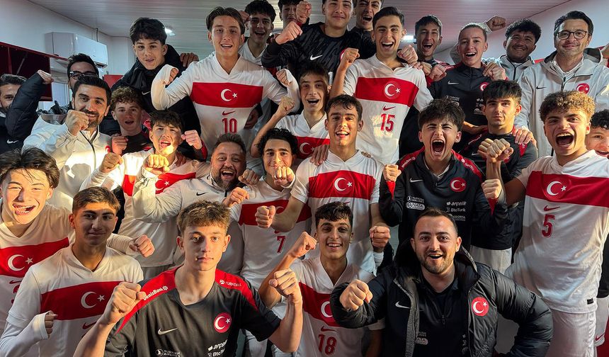 U15’lerden Tek Gollü Zafer