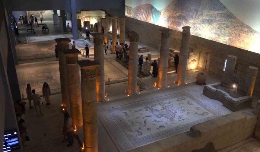 Zeugma Mozaik Müzesi’nde Ziyaretçi Rekoru