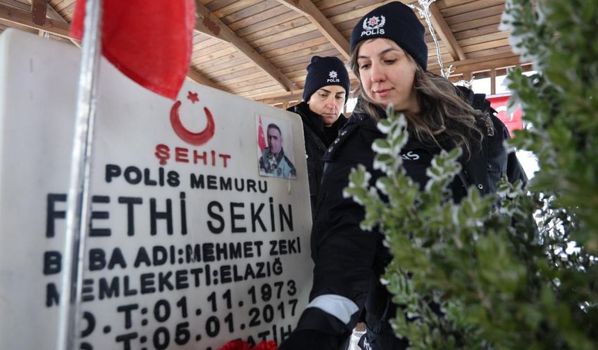 Elazığ’da Şehit Fethi Sekin’e Vefa