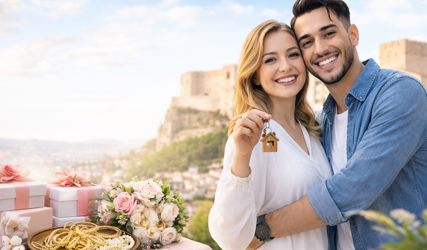 Gaziantep’te evlenecek çiftlere 500 bin TL çeyiz desteği