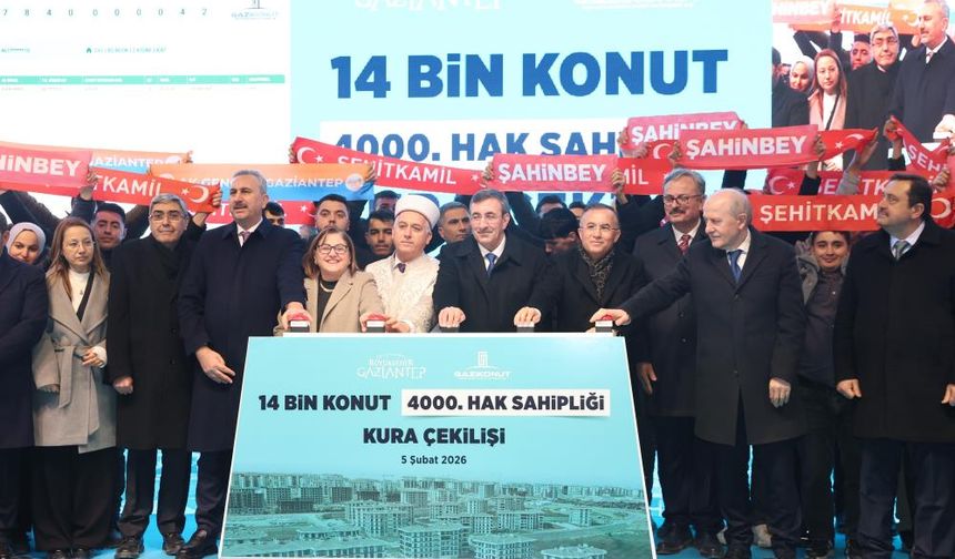 Güneyşehir’de 4 Bin Aile Daha Ev Sahibi Oluyor