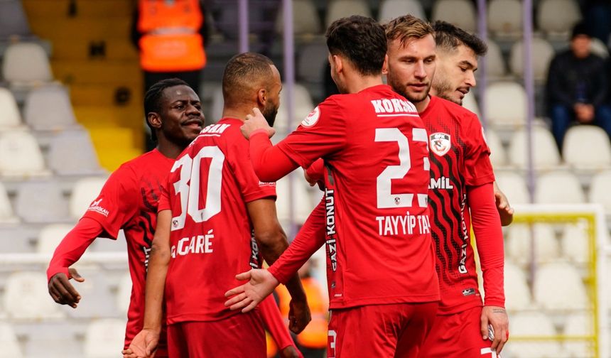 Gaziantep FK, Ankara'da moral buldu: 1-5