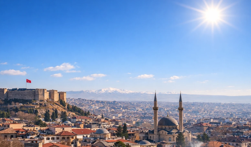 Gaziantep'te Bugün Kavurucu Sıcaklık Etkili: 40 Derece