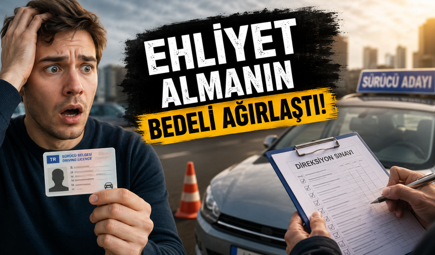 Gaziantep'te Ehliyet Hayali Kurana Kötü Haber