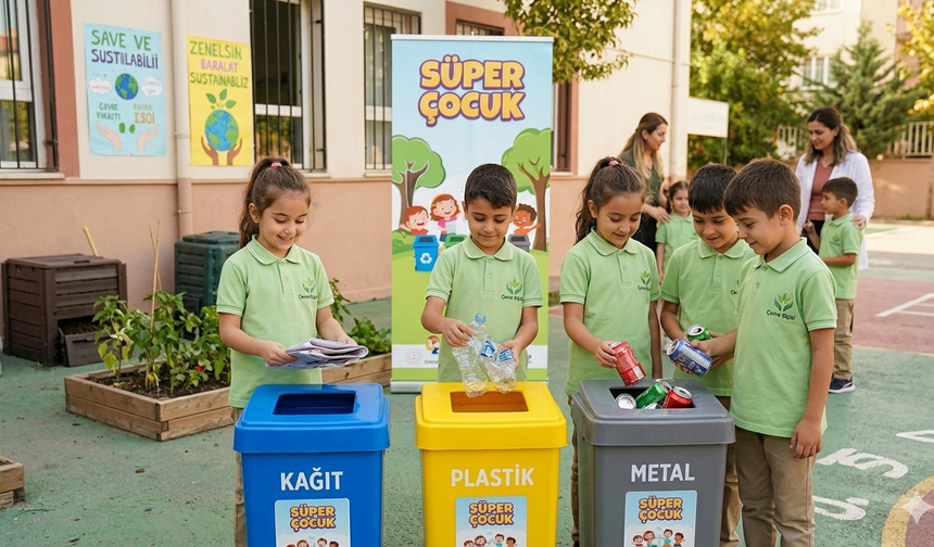 Okullarda Geri Dönüşüm Seferberliği Başlıyor